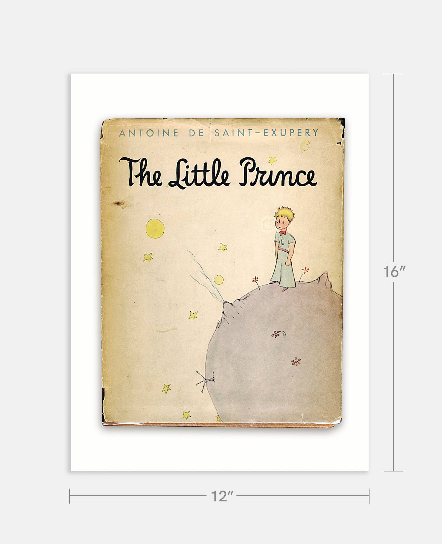 The Curious Desk – Großhandel Kunstdruck – Bucheinbanddruck „Der Kleine Prinz“1