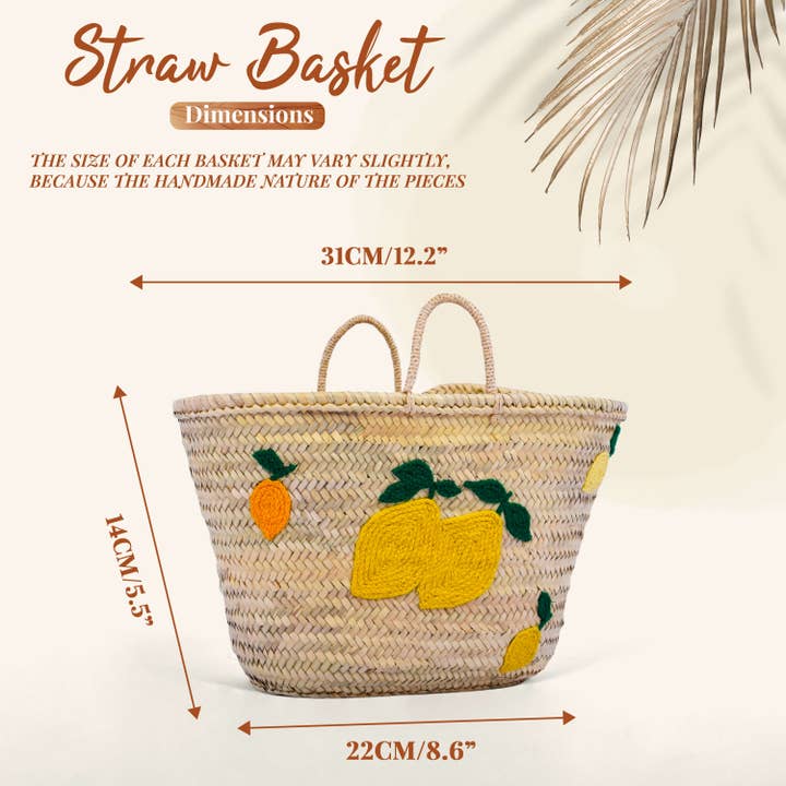 King Of Handmade – wholesale Beach bag – Lemon Beach Bag - Italian Tote Bag - Lemon Italy Tote8