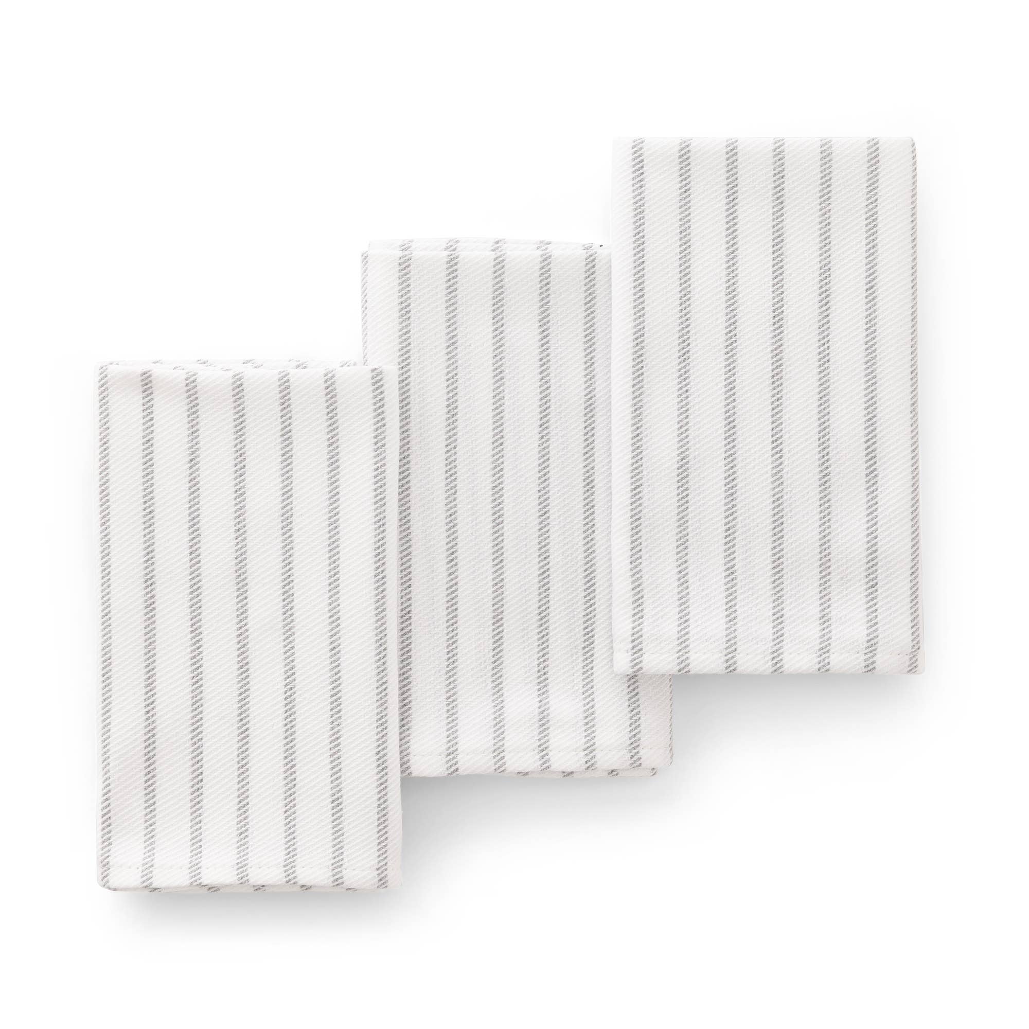 GAMUSI - Wholesale Theedoek/vaatdoek - Set van 3 katoenen keukendoeken met zachte touch en duurzame strepen9