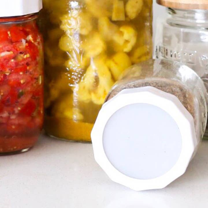 Masontops - Wholesale Food Storage Container - SILI SEALS - Reusable Silicone Mason Jar Discs (12-Pack)