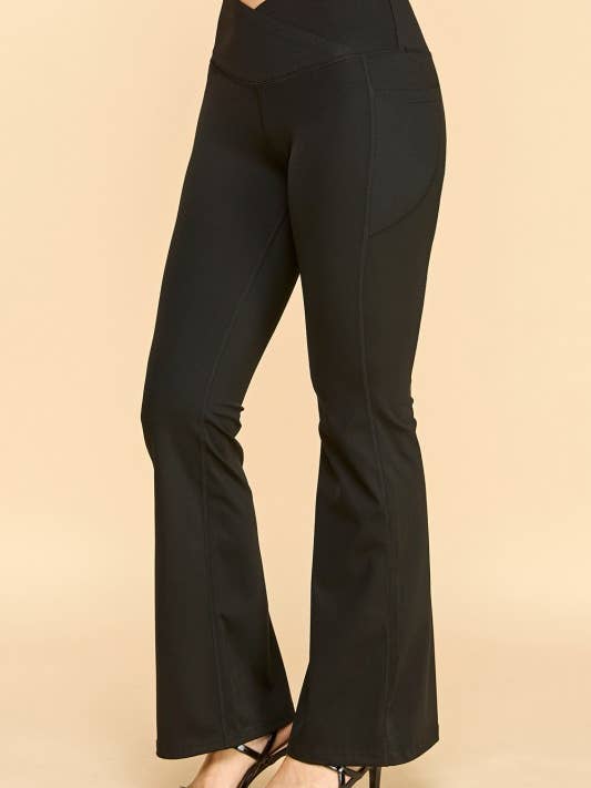 LG34 ACTIVE WORKOUT FLARE YOGA PANTS for wholesale by MIO WHOLESALE