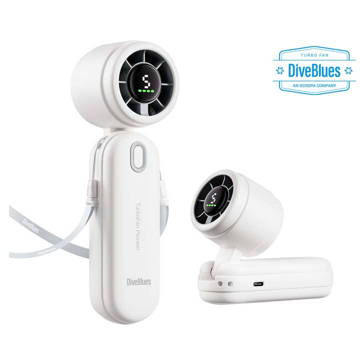 Diveblues Iturbo Handheld Personal Turbo Fans - 12Pack for wholesale by Ocoopa Hand Warmer