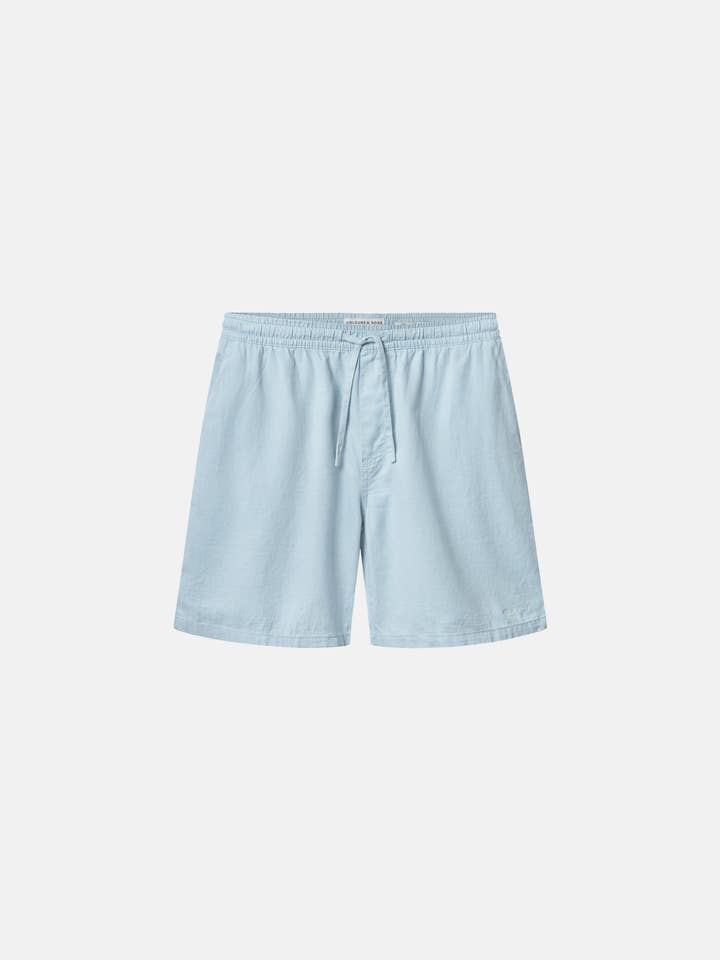 Basisshorts i hørblanding - Vintage Blå for engroshandel hos COLOURS & SONS