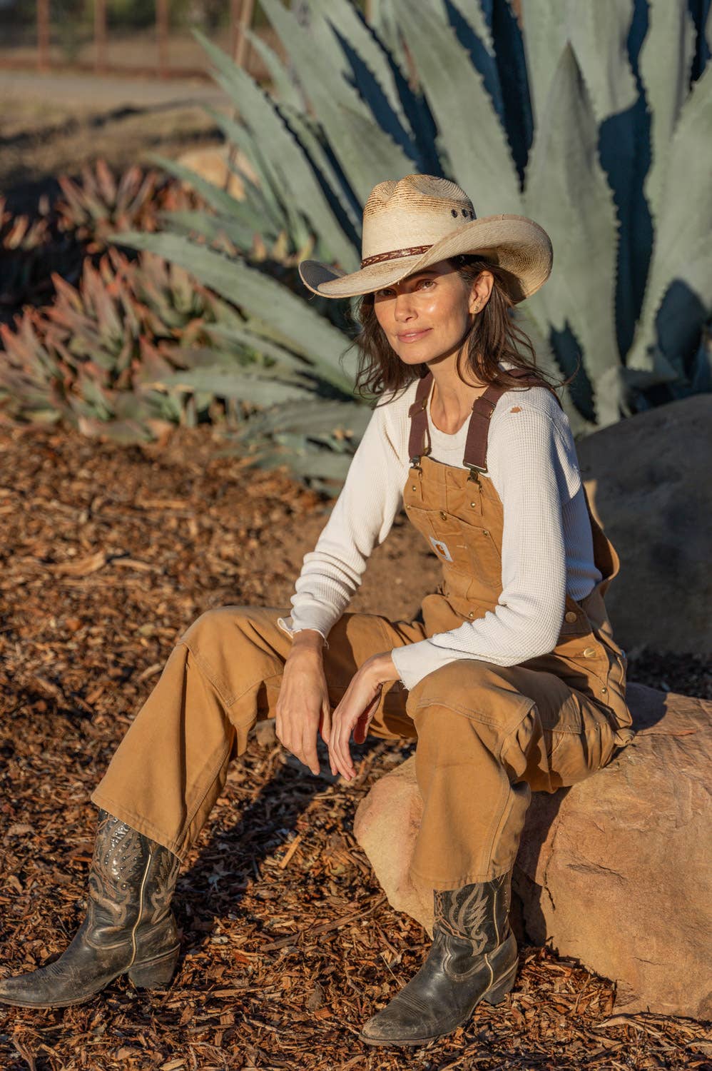 Burnt Palm Cheyenne Roper Hat for wholesale on Faire6