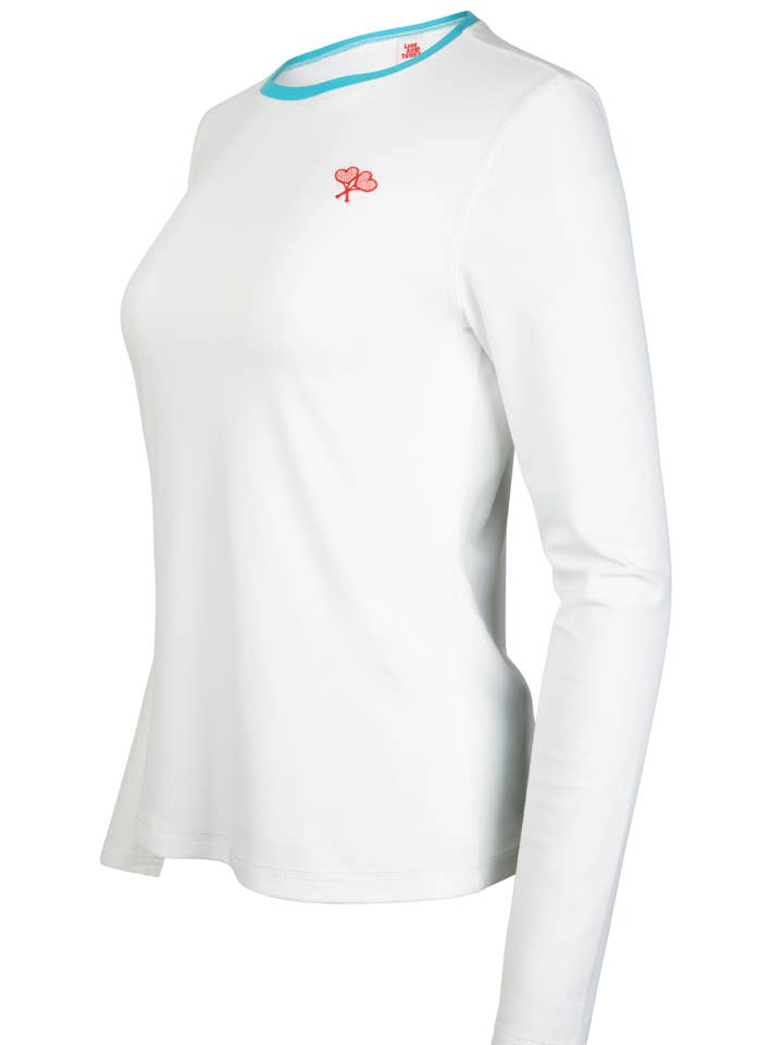 Amor Todos Ténis Top Clássico Reena para Mulher por atacado de Love All Tennis