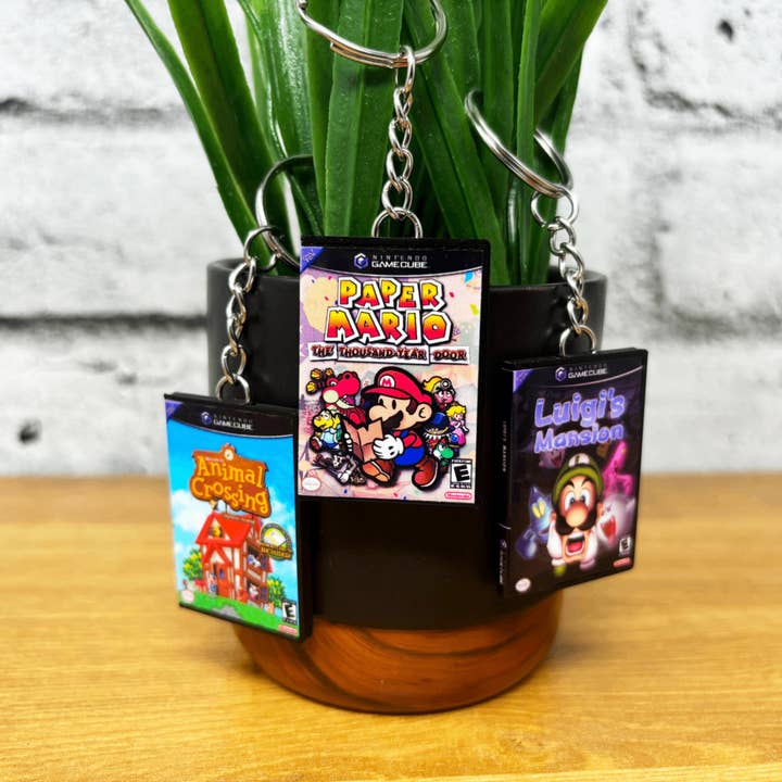 BitsyLabs - Wholesale Keychain - Unisex - Gamecube Game Case Keychain5