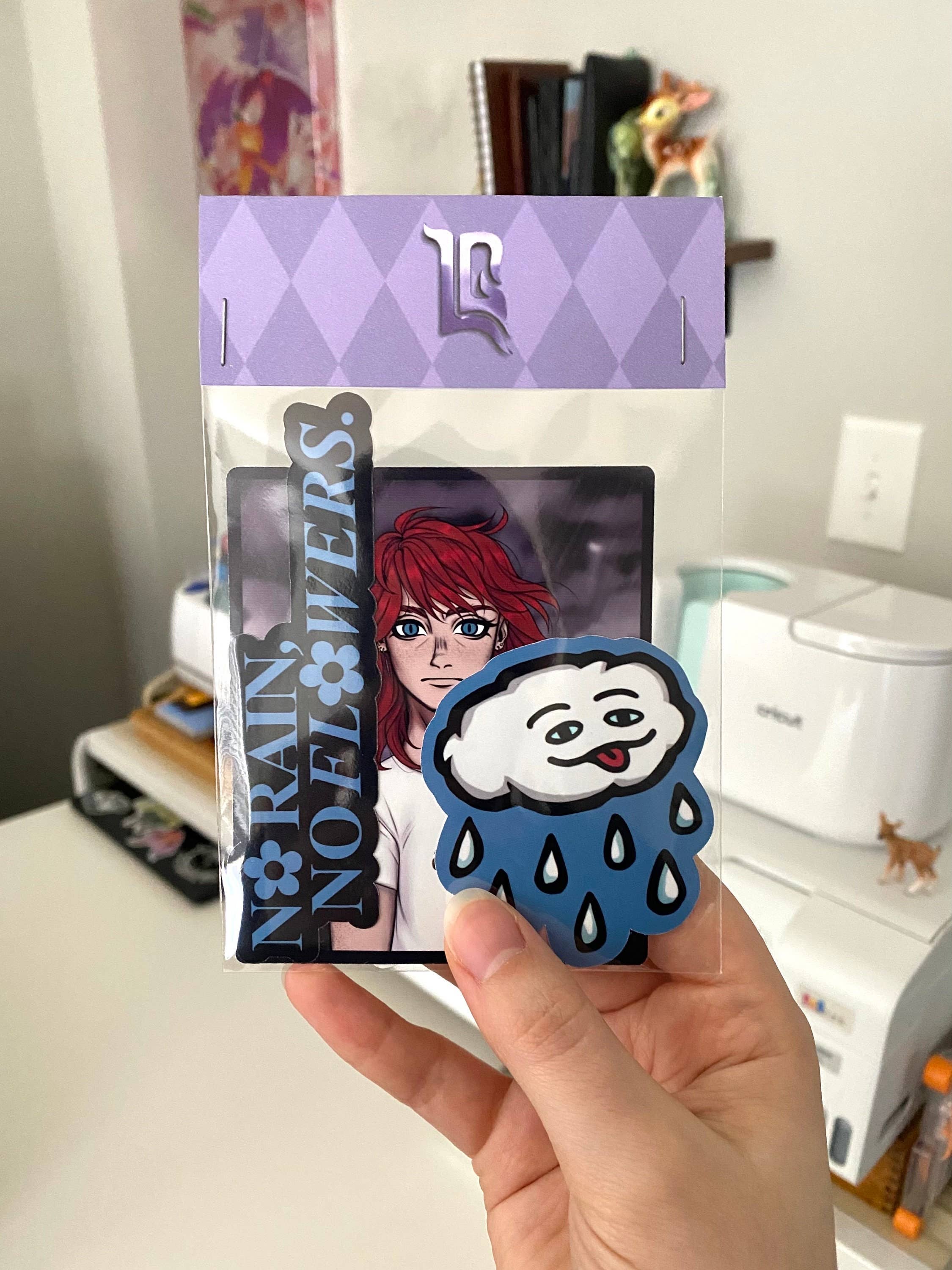 LilacGhostie Creations - Wholesale Sticker - Realistic Optimist Aesthetic Sticker Pack0