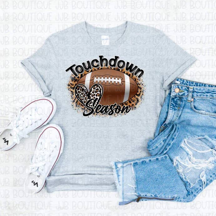 Touchdown Season Tee for wholesale by Rockin’ 5A Apparel