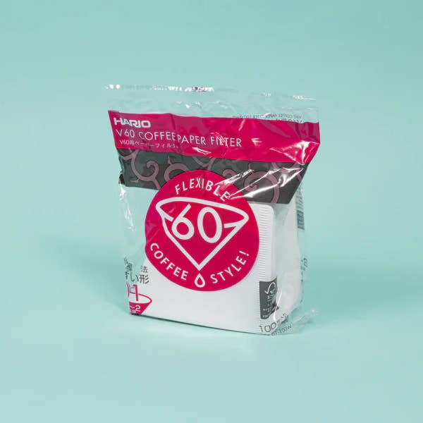 EMC - Wholesale Coffee Filter - Hario Filteration Papers 100 sheets White0