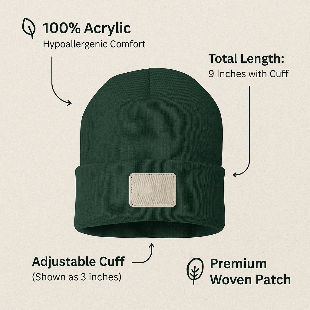 PNW Apparel – Großhandel Beanie – Unisex – National Park Service NPS Mütze5