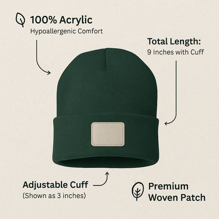 PNW Apparel - Wholesale Beanie - Unisex - Appalachian Trail Beanie3