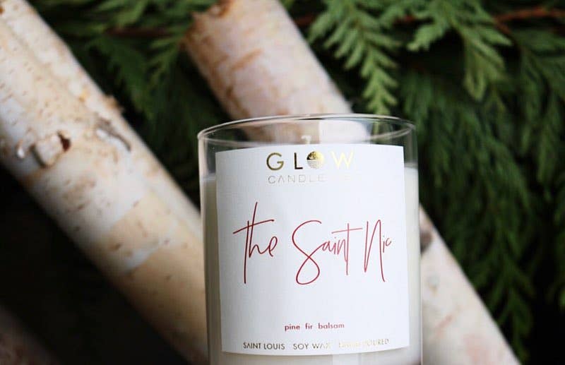 Glow Candle Co. - Wholesale Pot/gevulde kaars - De heilige Nic1