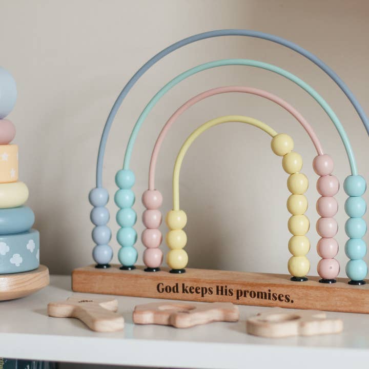 Kingdom Come Co. - Wholesale Stacking Rings Game - Baby - Holy Spirit Tower5