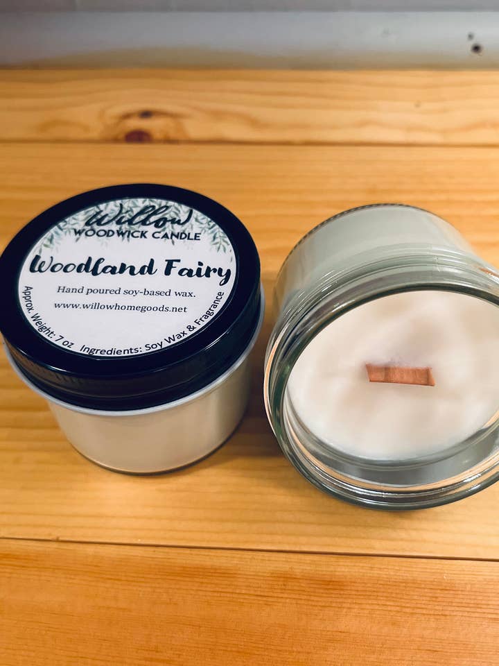 Vela Woodwick Hada del Bosque de 7oz para venta al por mayor de Willow Home Goods
