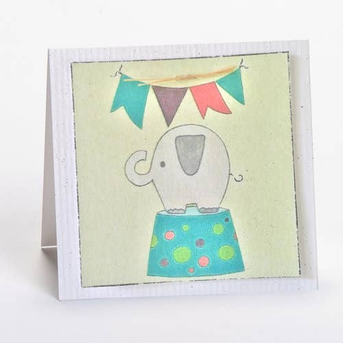 Elephant Geschenkkarte für den Großhandel von Hugs and Kisses XO