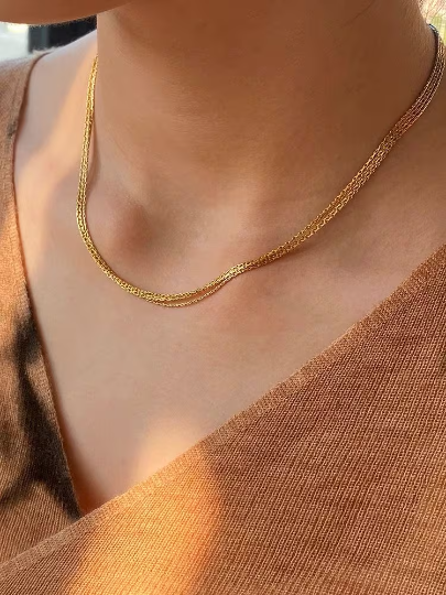 happyzzzsu - Wholesale Jewelry Set - 4 Multi-Layer Layered Necklace Set5