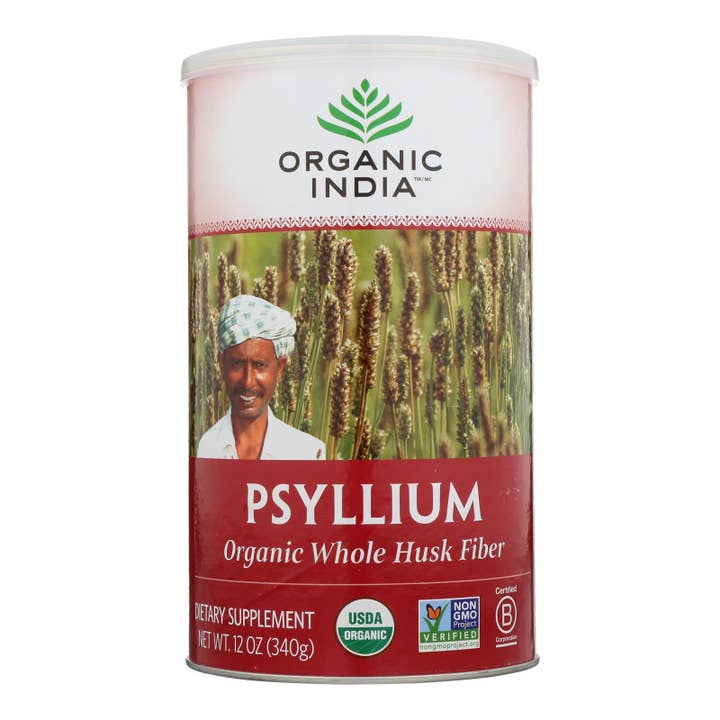 Everyday Supply Co - Wholesale Oral Supplement/Vitamin - Organic India Fiber Harmony Psyllium Whole Husk - 12 oz