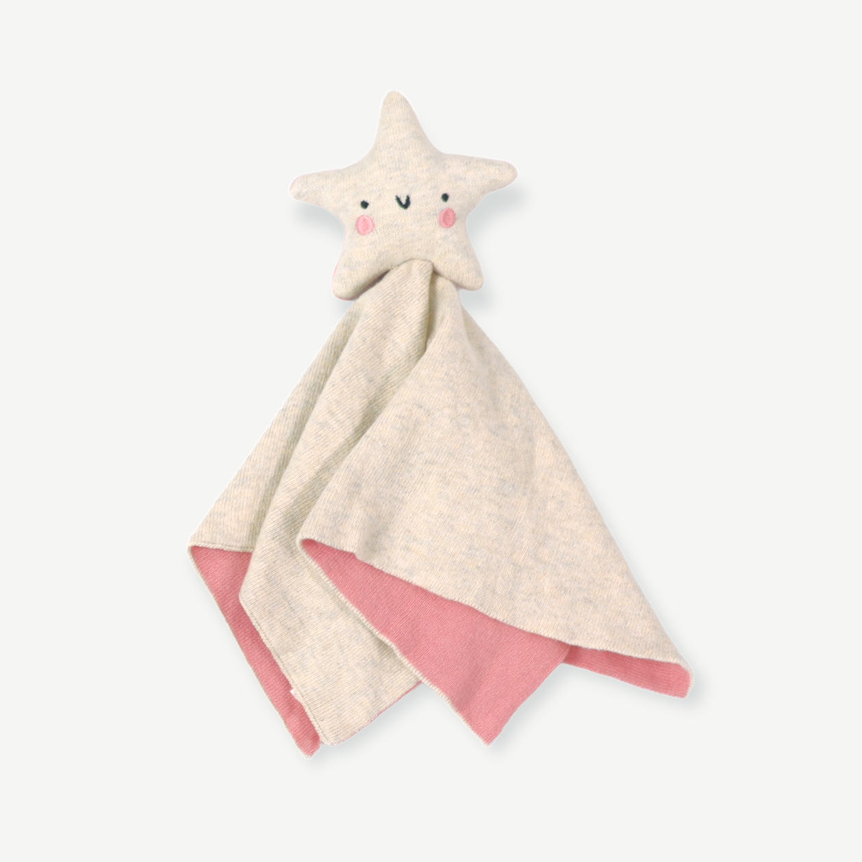 Rosa Star - Coperta di sicurezza biologica Baby Lovey, tessuto per coccole in vendita all'ingrosso su Faire6