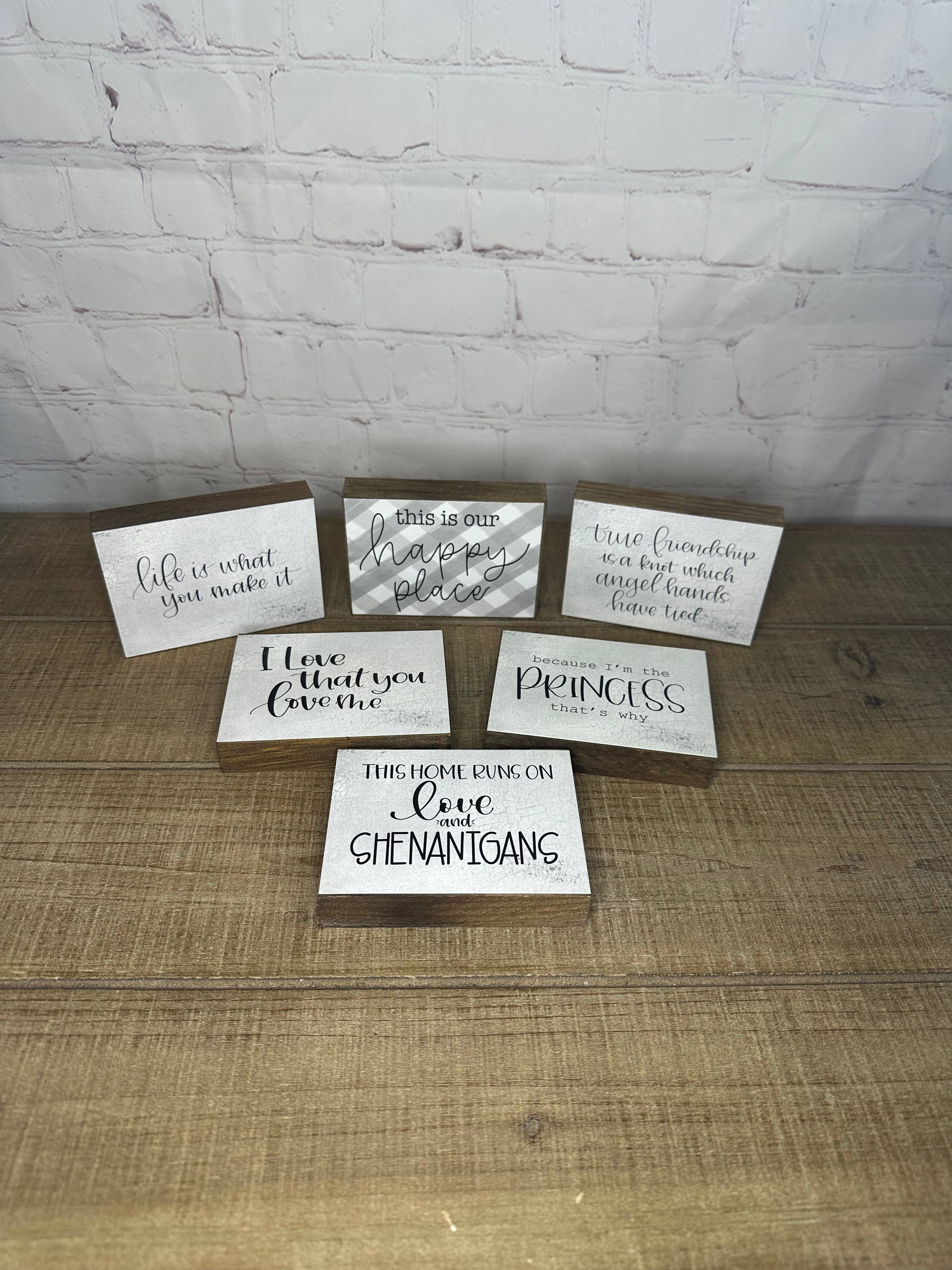 Buckeye Craft Co. – Objeto de mesa decorativo por atacado – Caixa Misteriosa de Blocos! 3