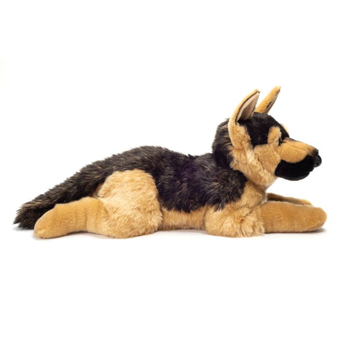 Teddy Hermann - Wholesale Stuffed/Plush Toy - Kids & Baby - German Shepherd lying down 60 cm - plush toy - soft toy2