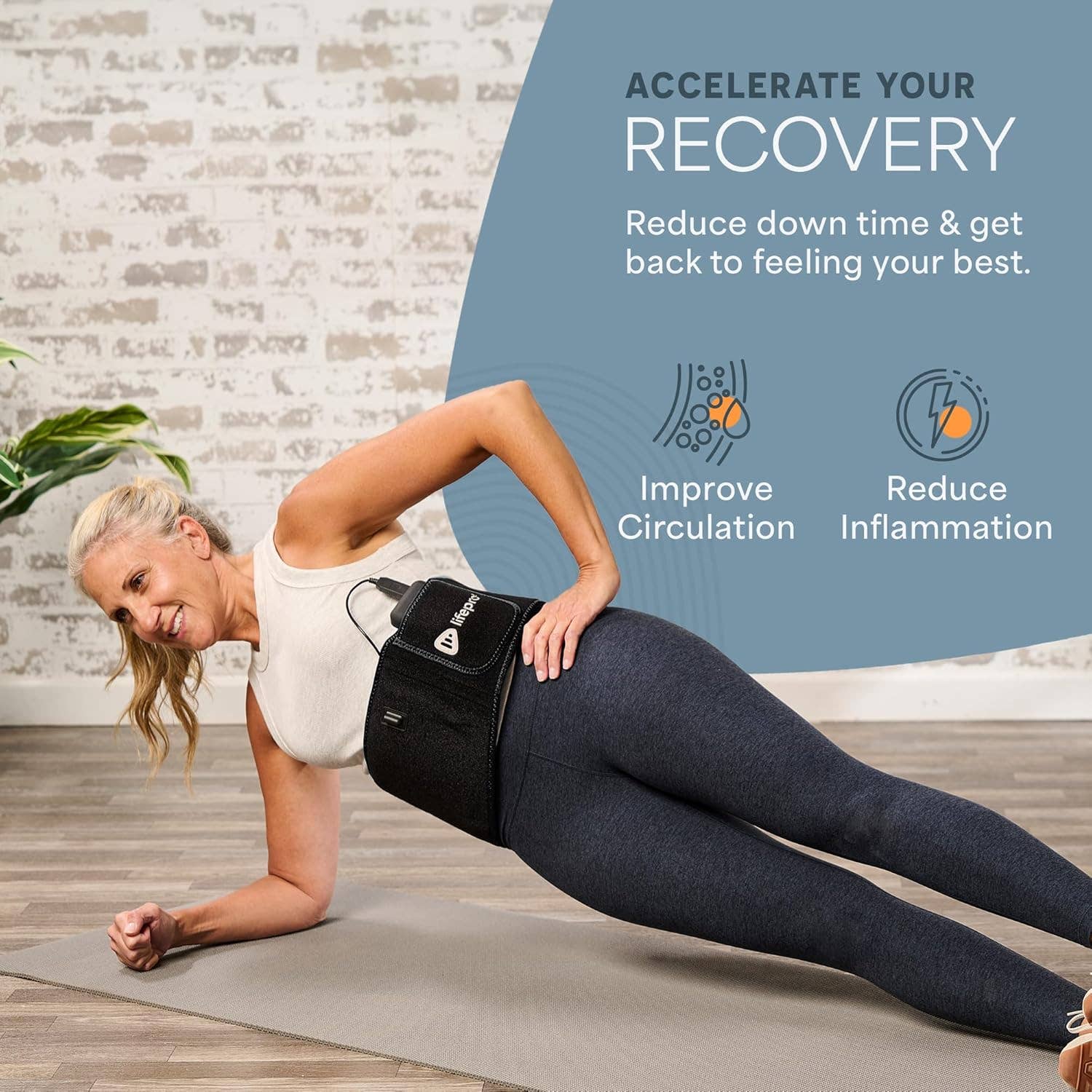 LifePro - Wholesale Body Massager - Lifepro Red Light Therapy Belt – 660nm & 850nm Infrared6