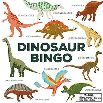 Chronicle Books - Wholesale Board Game - Dinosaur Bingo