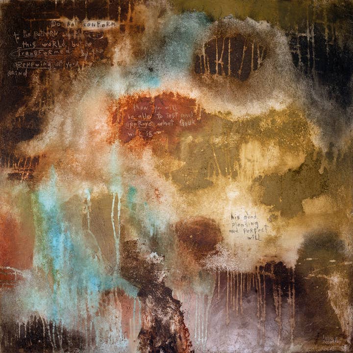 #092107 <br> Römer 12:2 <br> Leinwand Kunstdruck für den Großhandel von Michel Keck LLC