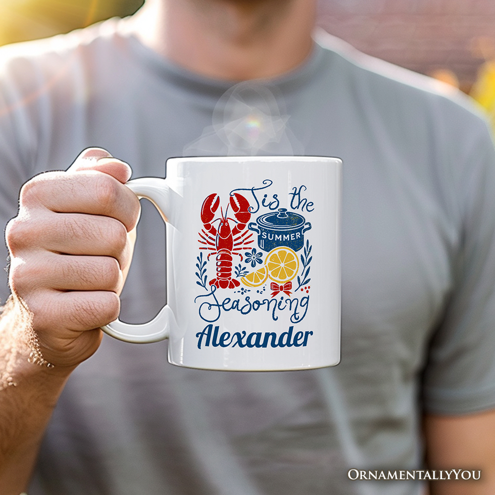OrnamentallyYou - Wholesale Coffee Mug - Crawfish Boil Season Summer Gift Mug, Seafood Funny Retro4