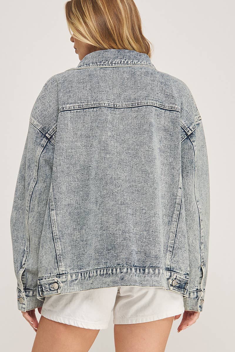 Bridgeton Oversized Denim Jacket for wholesale on Faire6