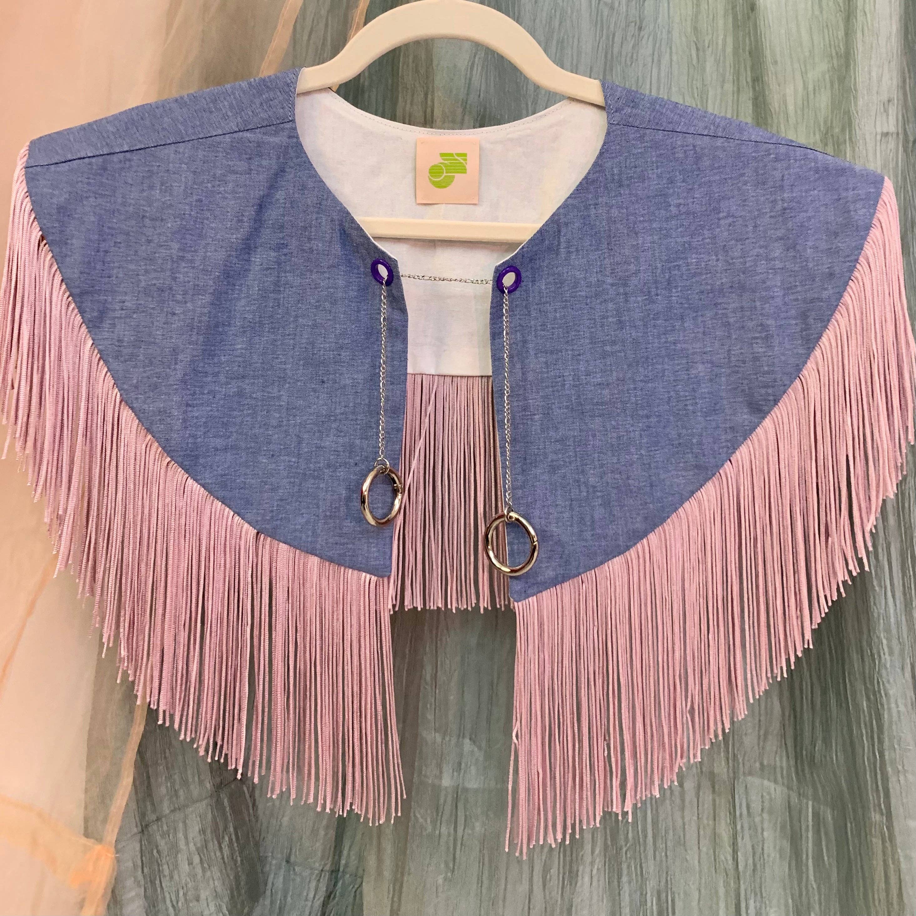 Shop Journal Vintage - Wholesale Shirt - Women's - Fringe chain detachable collar8