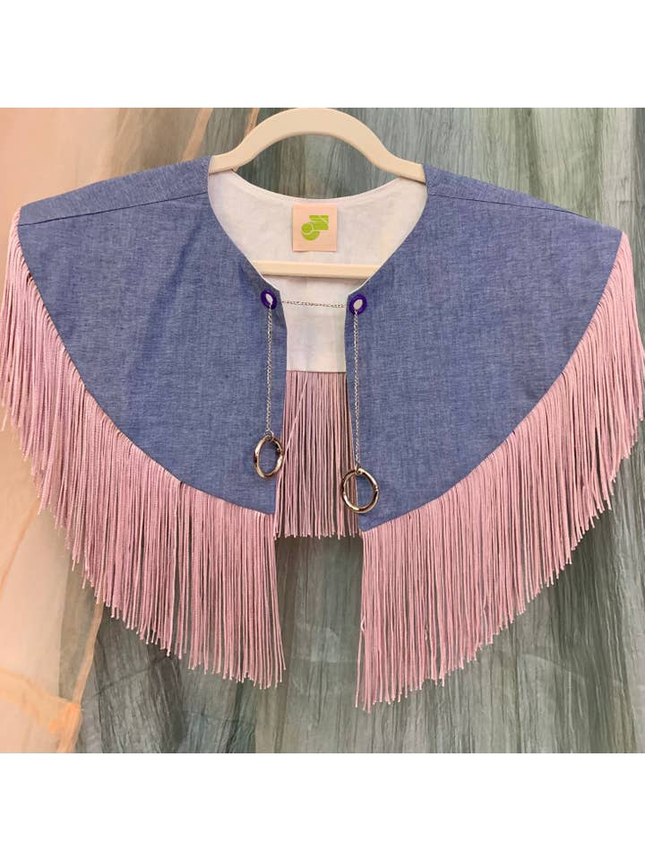 Shop Journal Vintage - Wholesale Shirt - Women's - Fringe chain detachable collar8