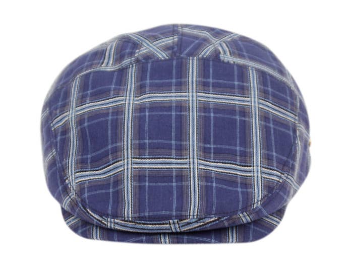 Epoch hats - Wholesale Newsboy/Schoolboy Hat - Men's - Cotton Slim Fit Six Panel Plaid Ivy Cap1