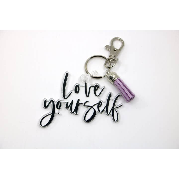 Love Yourself Keychain for wholesale by Be Kind 2 Me