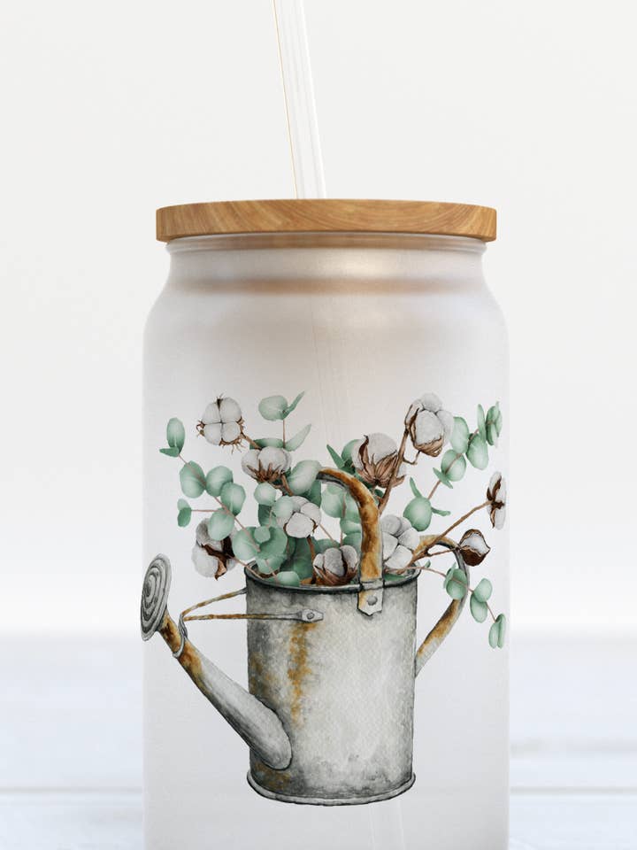 Katoenen koffiebierglas blikje 2 voor wholesale door NRealesDesign