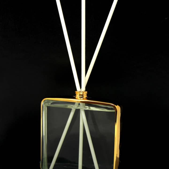 VIVIENCE - Wholesale Reed Diffuser - Gold Framed Square Shaped Diffuser8