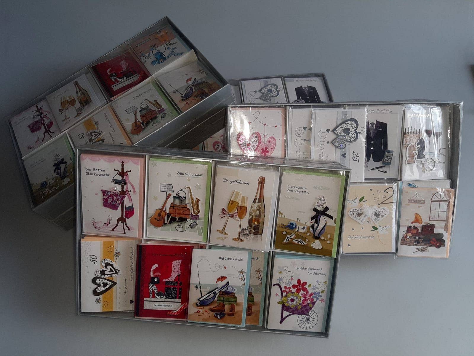 Salzmann Restwaren GmbH - Wholesale Postcard Set - Postkarten mix3