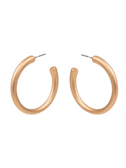 Metallic Drop & Dangle Hoop Jewelry for wholesale by April Moon