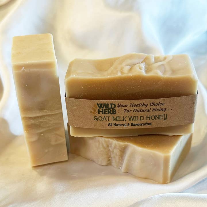 Wild Herb Soap Co - Wholesale Bar Soap - Goat Milk & Honey | Creamy Natural Soap Bar Nut Free Product