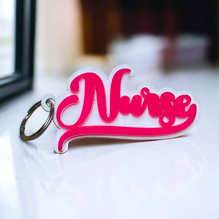 Porte-clés infirmière pour la vente par Y'all-ternative