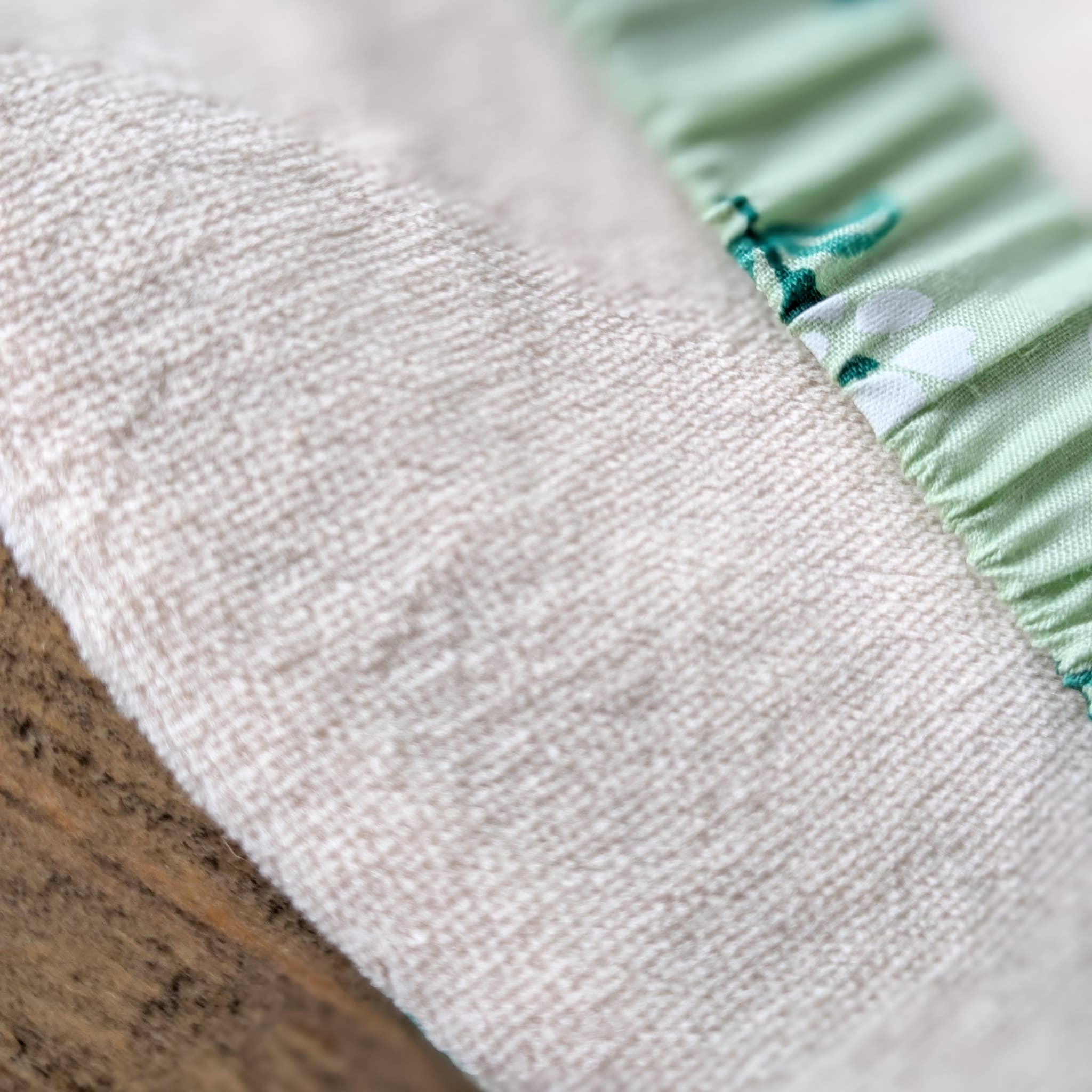 Shakti.ism - Wholesale Sleep/Eye Mask - Nepali cotton velvet sleep masks with floral design, green5