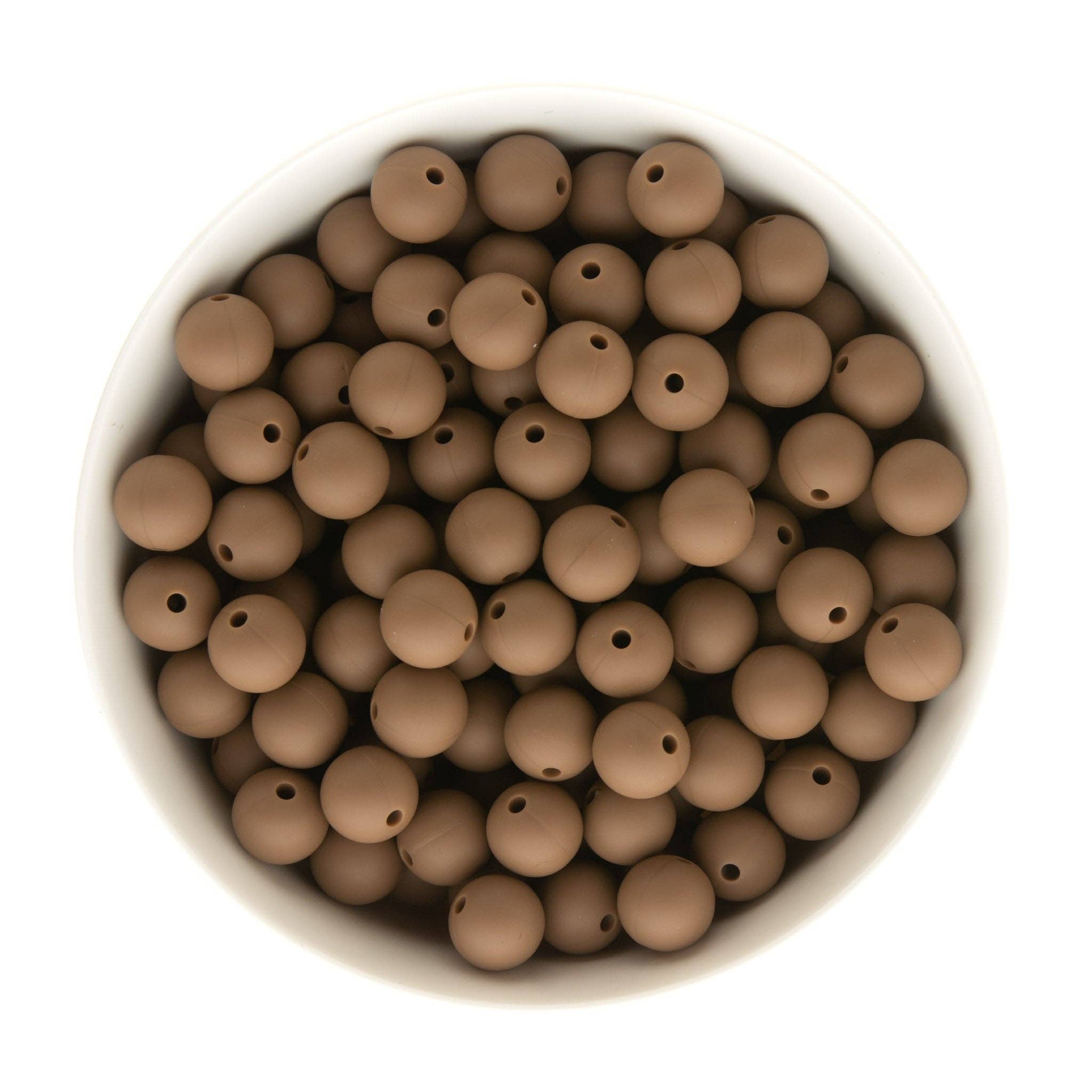 Cara & Co Silicone Craft Supply - Wholesale Beads - 12mm Round Silicone Beads28