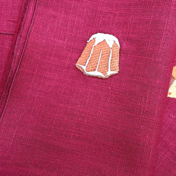 Giardino Segreto - Wholesale Dinner & Cloth Napkin - PANDOLCI pure linen napkin2