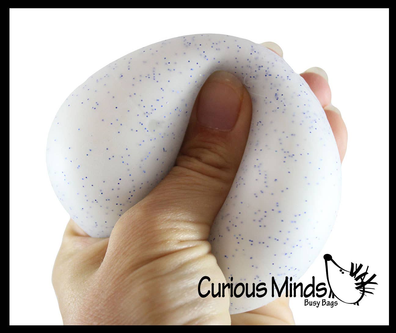 Curious Minds Toys – Brinquedo de espuma - Crianças e bebés por atacado – 1 Nee-Doh Snow Soft Doh Cheio Crotch Ball - Sons2