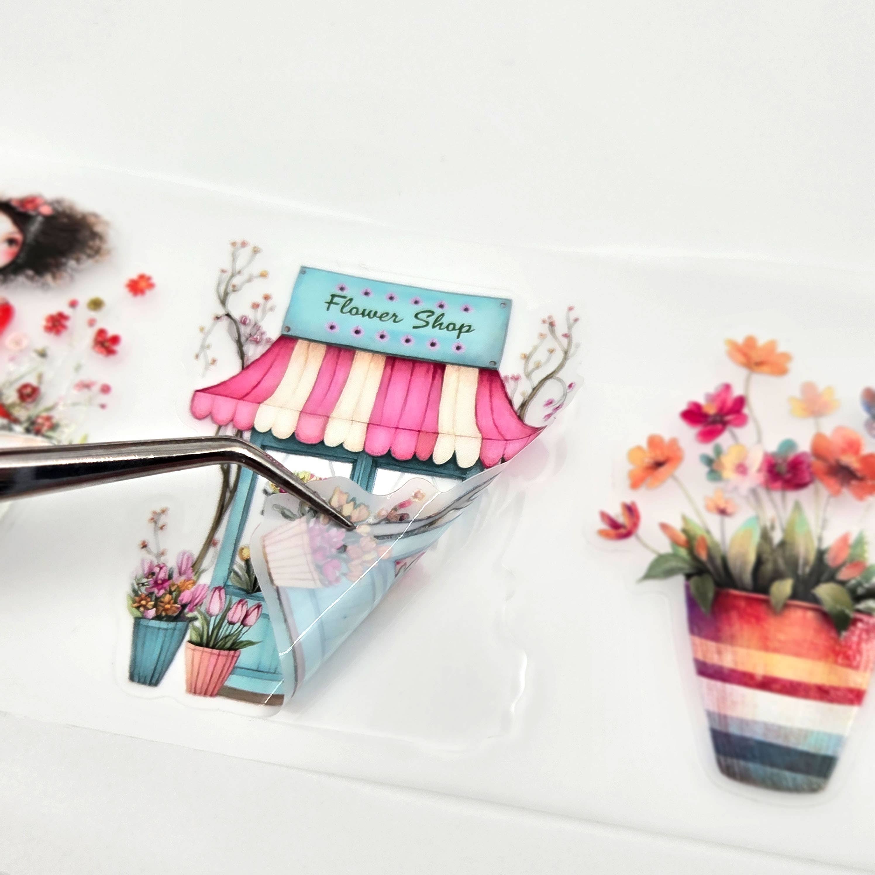 MIC & MIM Premium Paper Shop - Vendita all'ingrosso Nastro washi - MIC | Nastro PET (Lucido 3D e Kiss-cut): Florabelle1