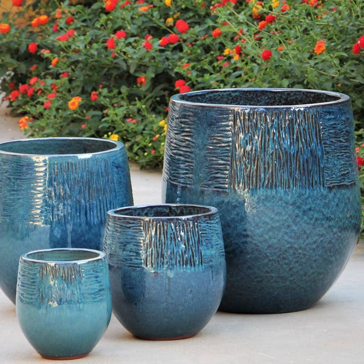 Trio De Kanto Caribbean Sea Set Of 4 Mixed Sizes for wholesale by Pacific Home & Garden