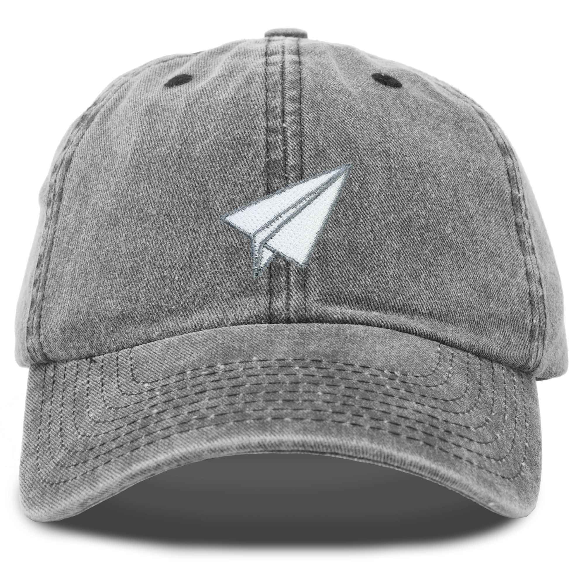 Dalix – Engroshandel Baseballkasket - Unisex – DALIX Paper Plane Hat Broderet Herre Dame Baseball Cap24