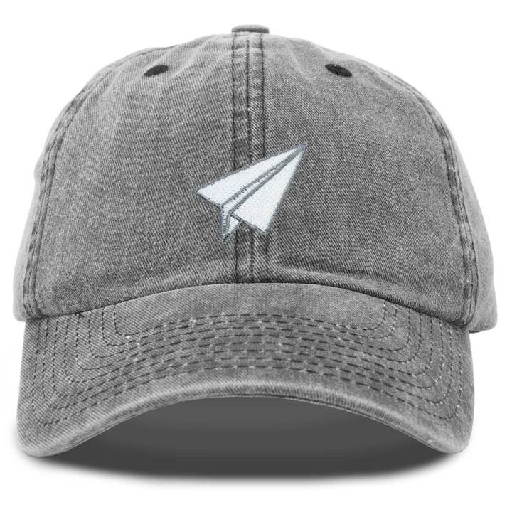 Dalix - Wholesale Baseball Cap - Unisex - DALIX Paper Plane Hat Embroidered Mens Womens Baseball Cap24