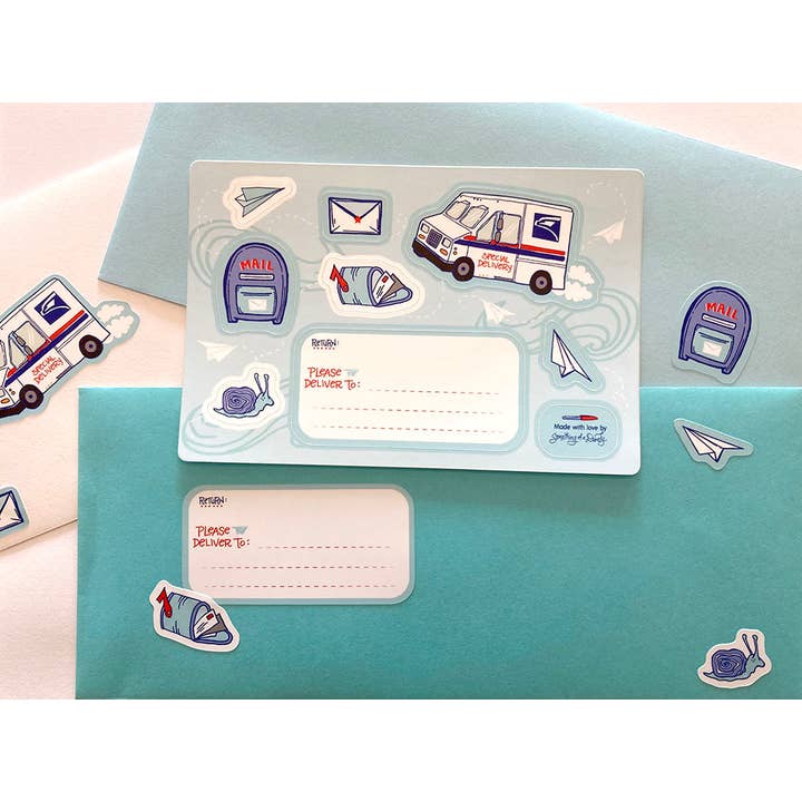 SOMETHING OF A DANDY - Wholesale Sticker - Pen-Pal Sticker Sheet