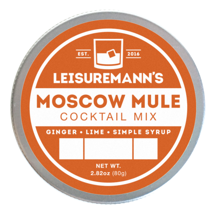Leisuremann's Cocktail Mixes - Wholesale Cocktail Mix/Syrup - Moscow Mule Cocktail Mix Jar1