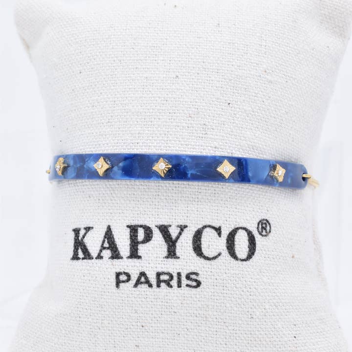 BRACELET - BR110034OR-BL for wholesale by Kapyco